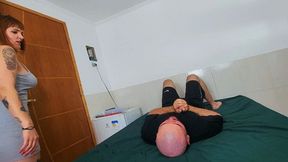 Double Face sitting ebony and redhair, part 1, by Miss Bowie, Veronica Liss and Slave, (cam by Camila) FULL HD,