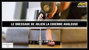 Le dressage de Julien la chienne avaleuse 4K