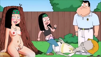 HAYLEY rough kick in the balls to ROGER, sexy teen ballbusting balls squeezing JEFF