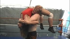 MALE PRO WRESTLERS LOVE TO SUBMIT WOMEN WITH THE BACK BREAKER - Volume 4 (IN HIGH DEFINITION)