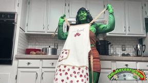 Orc Cooks and Eats You