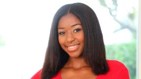 Ebony scene with delicate Camille Amore from RK Prime