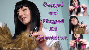 Gagged and Plugged JOI Countdown