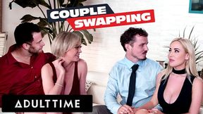 Adult Fun - Busty Swingers Savannah Bond and Dee Williams Switch Husbands in Intimate Four-Way!