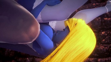 Gargamel Smurfing Smurfette
