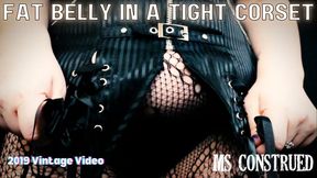 Fat Belly in a Tight Corset featuring Serena Lust