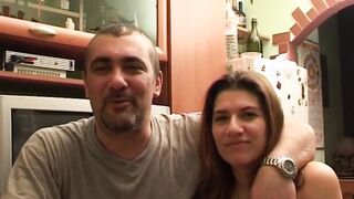 Exhibitionist lovers fucks while being recorded