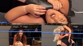 Lift carry, bear hugs, camel clutch