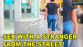 Strung-out street walker, 'debt slavery' leads to gang bang and cum-filled desperation