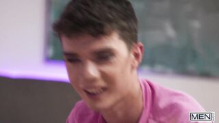 DUDES - Femboy Sam Ledger Gets His Cock-squeezing Slot Ravaged By His Fantastic Brutha Drake Von