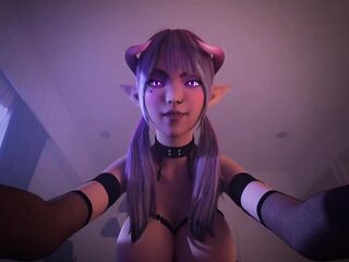 Overwhelming Orgasms by Redvoidcgi Boy Nice Ending (Demon angel bangs and charms your climax to get filled with cum)
