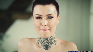 PORNFIDELITY Tattooed Hoe Needs Huge Penis