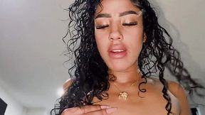 Hot Latin honey screws white amateur boyfriend
