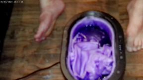 barefeet paraffin wax amsr session 3