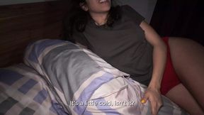 Step-Sis Steps Up the Jerk-Off Incentive: A Morning Wake-Up Call