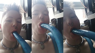 I use the for deepthroat practice every morning and I really love all the super viscous stringy saliva deep-throatin...