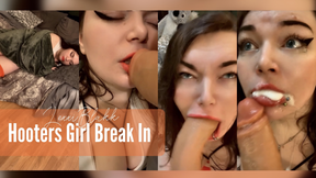 Hooters Girl Break In