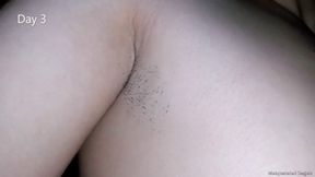 7 Day Armpit Growth Diary HD