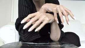 Slutty Seductress Shows Off Her Dirty Little Secrets on Those Sexy Whiter Flicks