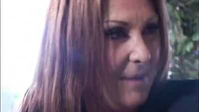 Depraved MILF is spanked and fucked outside by the pool