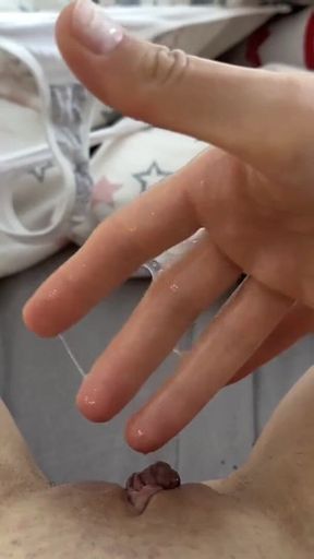 Powerful moment from &quot;she thought it was Netflix!! FPOV fingering and cum squirt&quot;