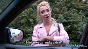 Public Sex - cheating creampie for girlfriend in need