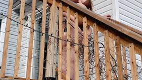 Up and Down the Stairs In Bikini
