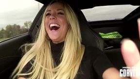 Xo Gisele screams on cars and fucks with hitachi - Gisele xo