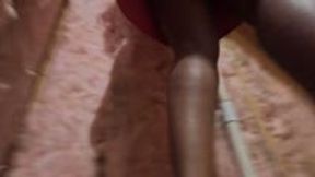 Giantess and Teenie in Attic POV 1080