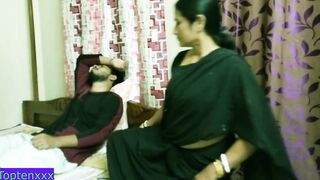 Indian goddess stepmom having sex with stepson! clear hindi audio