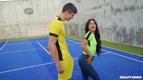 Apolonia LaPiedra's side fuck action by RK Prime