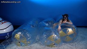 XRubyRed Deflates Boyfriend's Ride Rolls, Destroys Beach Balls 4K (3840x2160)