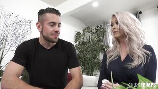 Big Tit Blonde cougar Gets The Rough Penis She Needs From Stepson