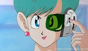 Dragon Ball Z porn - Bulma for two