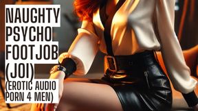 Footjob by your hot psychiatrist (Full Taboo Audio Porn on my site ASMR HFO JOI Erotic Audio 4 Men)