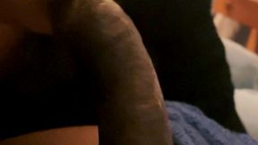 giving a nice black cock that good gum treatment