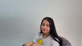 Shy Stepsis ask for my help, and I seduce her until we fuck hard