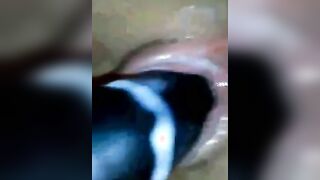 having fun into the restroom