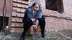 Teetering In Thigh Boots