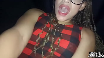 Big ass Milf stepmom wants her stepson to cum in her pussy, cuckold husband catches his cheating wife slut
