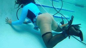 I wanna try some underwater bondage part 3