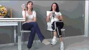 Very sweaty and smelly sneakers and socks sm (FW)