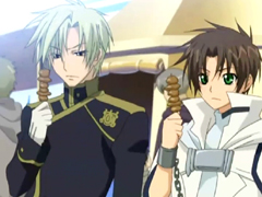 Chained Japanese anime gay in the public