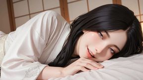 Unohana Retsu lets you pleasure her big tits with cumshots
