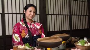 Hot Springs Tryst: Bawdy Encounter with a Luscious Landlady