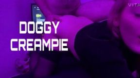Doggy Style Creampie