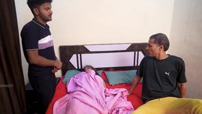 Tight Pussy Desi Bhabhi Fucked Hard by Devar and Her Husband in Hindi Audio