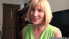 Raunchy Rides and Pussy Play with Skinny Mature Ladies