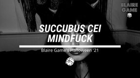 Succubus CEI Mindfuck Halloween '21 - Cum Eating Instructions, Striptease