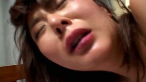 Fuckable Japanese milf Maria Yuuki gets pounded hard in doggy style